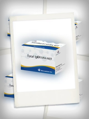 Kit de test ELISA d' anticorps IgE totaux sérum / plasma pour le diagnostic in vitro