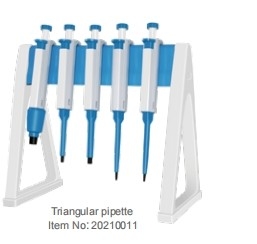 Pipette triangulaire à micro-pipette universelle à canal unique réglable en continu