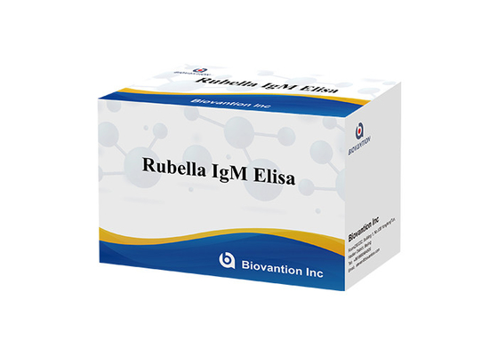 Kit de test ELISA IgM pour la rubéole de laboratoire ou d'hôpital de haute précision