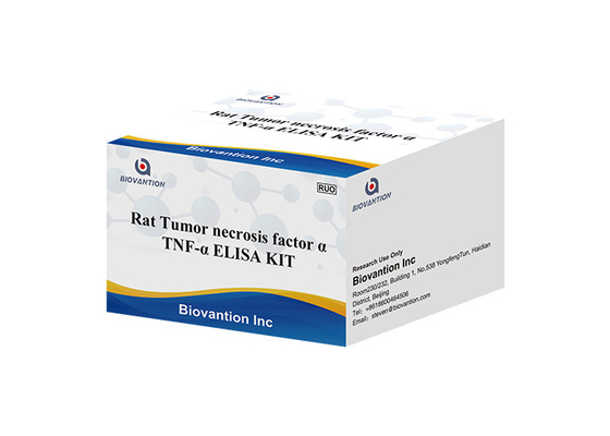 Facteur de nécrose tumorale Alpha Elisa Kit For Tnf Alpha 48 Wells de rat