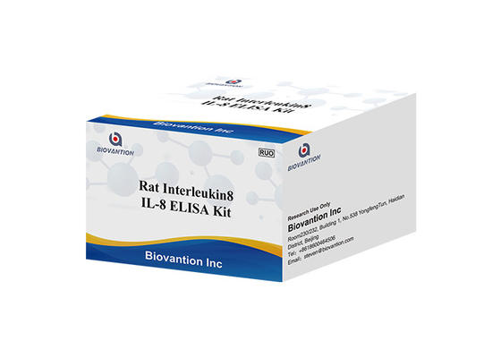 Ligand 8 d'Elisa Kit CXCL8 Elisa Test Kits Chemokine (motif de l'Interleukin 8 du rat IL-8 de C-X-C)