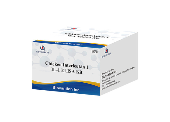 96 essai Kit Chicken Interleukin des recherches RUO de Wells IL1 1 ELISA Kit