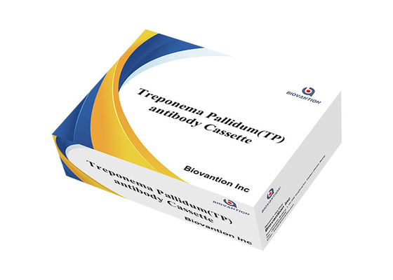 Détection d'anticorps totaux Test rapide d'or colloïdal pour le treponème pallidum dans le sérum ou le plasma humain
