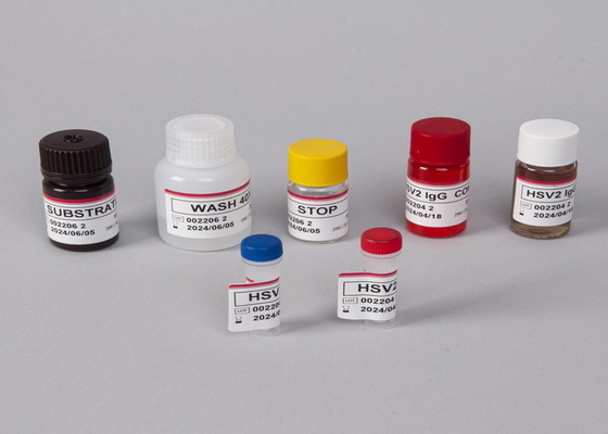 Produits médicaux Appareil HBsAb ELISA Ensembles de test de réactifs multijoueurs