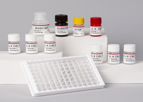 Kit de test ELISA IgE d'anticorps IgE totaux de haute précision pour laboratoire ou hôpital