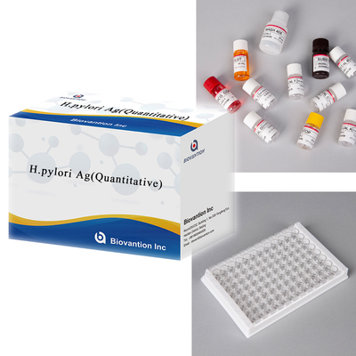 Test ELISA de l'antigène H.pylori Ag (quantitatif) réalisé par Helicobacter pylori