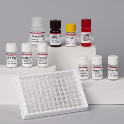 Ferritine kit de test ELisa Sensibilité sérique rapide Test Elisa Biovantion 2-3 heures Temps d'essai 2-8.C Conservation