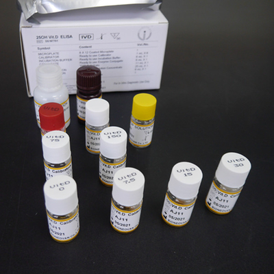 25-OH Vitamine D Kit de test Elisa Détection médicale de haute précision efficace