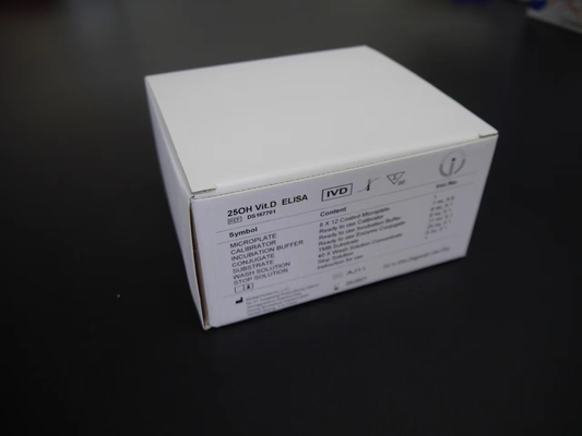 Kit de test Elisa de vitamine D Spécificité Kit de test Elisa de 18 mois Durée de conservation 2-3 heures Temps d'essai par Biovantion