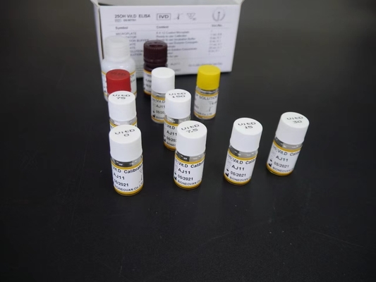Kit de test Elisa de vitamine D Spécificité Kit de test Elisa de 18 mois Durée de conservation 2-3 heures Temps d'essai par Biovantion