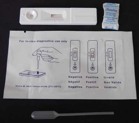 Sensibilité Hcg Test rapide d'urine Cassette/ bande/ stylo 5 à 15 minutes Temps de lecture 24 mois Durée de conservation