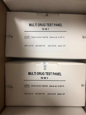 Résultat précis et rapide du test de dépistage de drogues