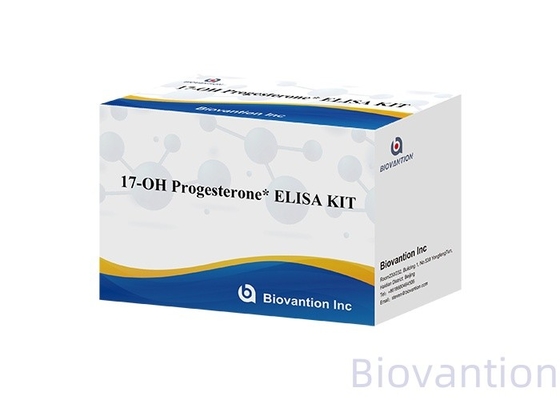 17-OH élution de progestérone in vitro Diagnostic Elisa Test Kit Pour les femmes avec accessoires Des tests précis