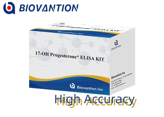 17-OH élution de progestérone in vitro Diagnostic Elisa Test Kit Pour les femmes avec accessoires Des tests précis