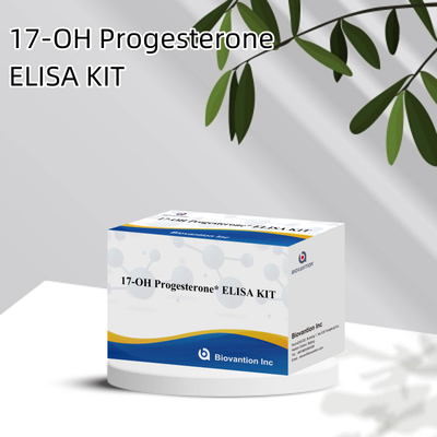 17-OH élution de progestérone in vitro Diagnostic Elisa Test Kit Pour les femmes avec accessoires Des tests précis