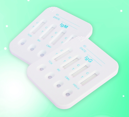 Kit de dépistage du VIH HAV HBsAg SYP 4 en 1 Screening à domicile facile à utiliser