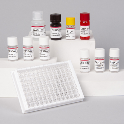 Réactifs immunitaires à haute sensibilité liés aux enzymes C Protéine réactive CRP Kit de test Elisa