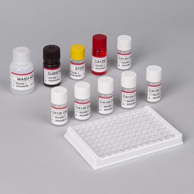 Kit d'essai Elisa pour l'antigène 125 CA125 des glucides pour l'immunothérapie liée aux enzymes