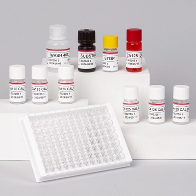 Kit d'essai Elisa pour l'antigène 125 CA125 des glucides pour l'immunothérapie liée aux enzymes