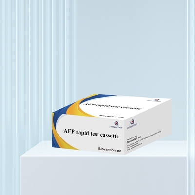 Test rapide de l'or colloïdal à base d'alpha-fétoprotéine AFP de 25 T pour un usage à domicile à l'hôpital