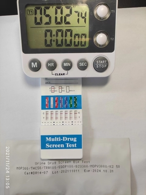 Test de dépistage rapide du virus de l'immunodéficience humaine MTD/OPI/OXY/PPX/THC