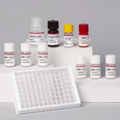 Kit de réactif de détection ELISA de haute précision AMH Kit de test Elisa Utilisation hospitalière