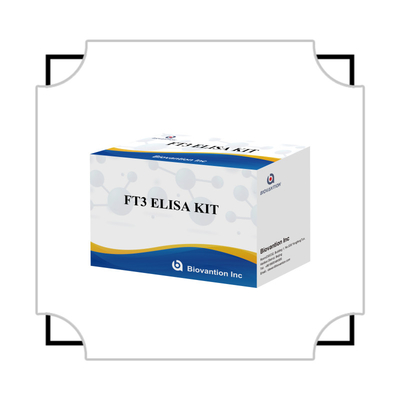 FT3 Triiodothyronine libre pour les kits de réactifs de diagnostic humains avec test ELISA 96T pour le laboratoire de l'hôpital clinique