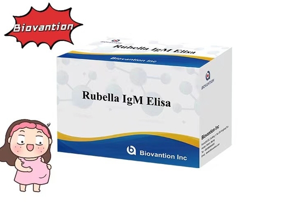 Rubéole IgM ELisa Test Kit Fertilité Eugénique Dix femmes enceintes utilisent