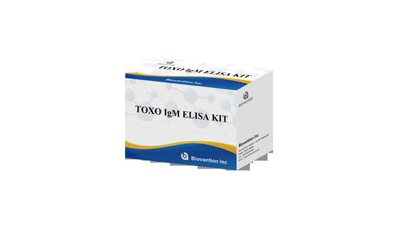 TOXO IgM ELISA Kit de test Torche de test hospitalier de haute sensibilité Vérification de la grossesse