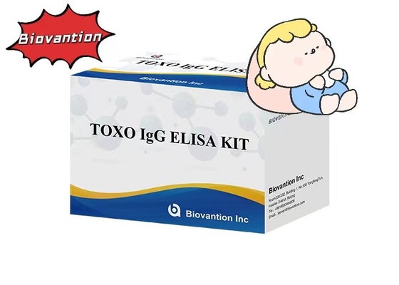 Kit de test TOXO IgG ELISA à haute sensibilité à la torche Test hospitalier Vérifiez la grossesse