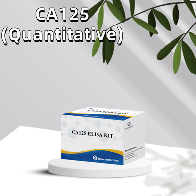 Biovantion CA125 ((Quantitative) Durée de conservation de 18 mois Kit de test Elisa avec sensibilité et spécificité