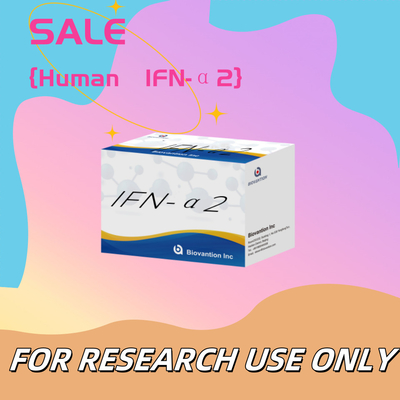 Kit de réactifs Elisa IFN-α2 humain pour la recherche Utilisation de réactifs Elisa Haute sensibilité