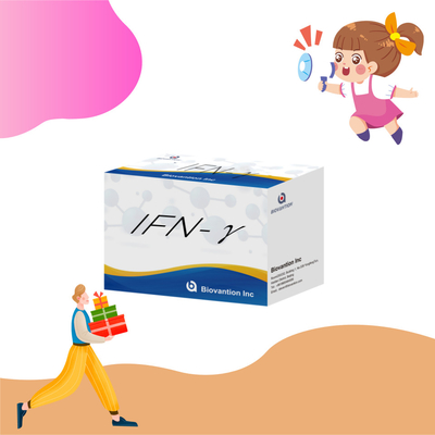 Études de laboratoire Kit de réactifs Elisa à usage humain IFN-γ Réactifs Elisa Haute sensibilité