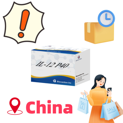 96 T sérum 98% de spécificité ELISA RUO Test Kit humain IL-12 P40