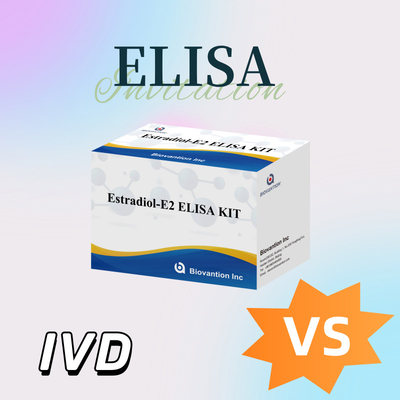 Biovantion Test Kit de test quantitatif d'estradiol à plaque de 96 puits pour les échantillons de sérum avec sensibilité accrue