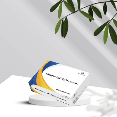 Test rapide IgG / IgM de la dengue avec une durée de conservation de 24 mois et une sensibilité élevée