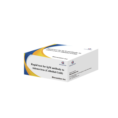 Kit de test d'anticorps IgM précis contre le virus de l'adénon pour bande cassette clinique et de laboratoire