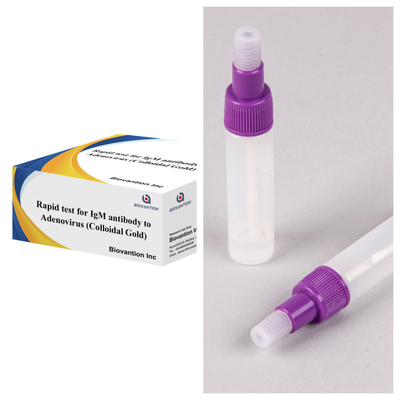 Kit de test d'anticorps IgM précis contre le virus de l'adénon pour bande cassette clinique et de laboratoire