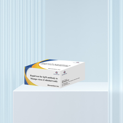 Test rapide et précis d'anticorps IgM contre le virus de la mumps en format cassette/bande pour les résultats