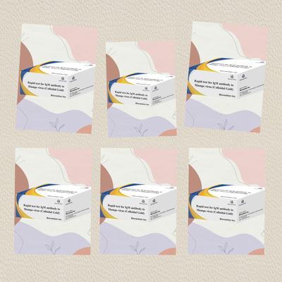 Test rapide et précis d'anticorps IgM contre le virus de la mumps en format cassette/bande pour les résultats