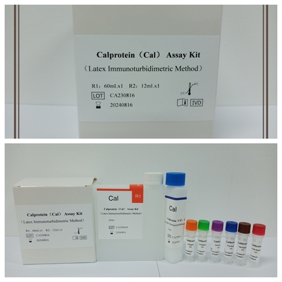 Kit de dépistage de la calprotéine Cal Kit de dépistage quantitatif du réactif de dépistage humain