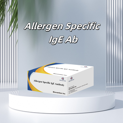 Test rapide en or colloïdal WB/S/P pour détecter les anticorps IgE spécifiques à l'allergène