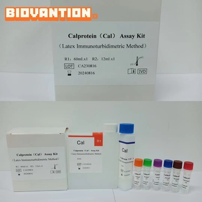 Détermination quantitative de la calprotection Cal dans les matières fécales avec stockage idéal 2-8.C IVD