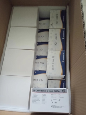 Kit de test HCV ELISA Especimens en masse sans réactivité croisée pour des tests précis