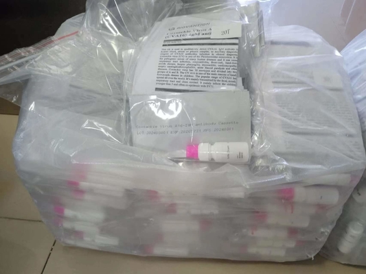 Virus de Coxsackie A16 CVA16-IgM Anticorps cassette de test rapide sérum tests rapides professionnel