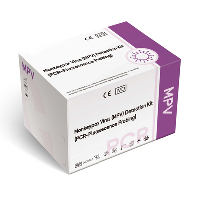 Kit de détection MPV pour le virus de la variole de singe réactif de détection pour le plasma sérique humain