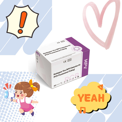 Kit de détection MPV pour le virus de la variole de singe réactif de détection pour le plasma sérique humain