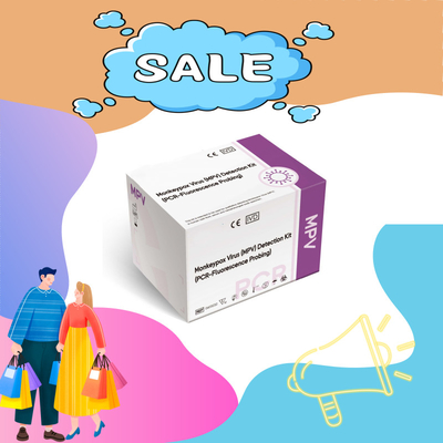 Kit de détection MPV pour le virus de la variole de singe réactif de détection pour le plasma sérique humain
