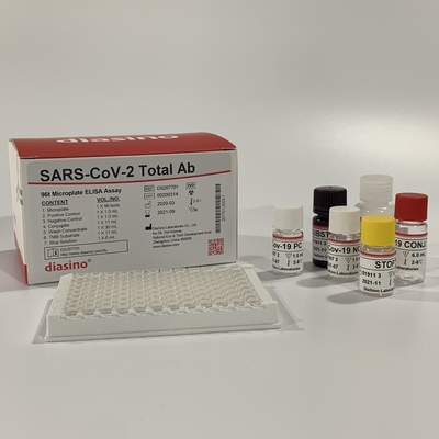 Covid-19 Kit de test d'IgG ELISA Format du kit d'analyse immunosorbente liée aux enzymes