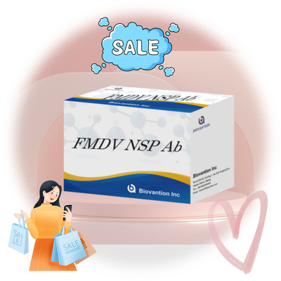 Sensibilité Épreuve Elisa sur les animaux pour un diagnostic médical précis FMDV NSP Ab